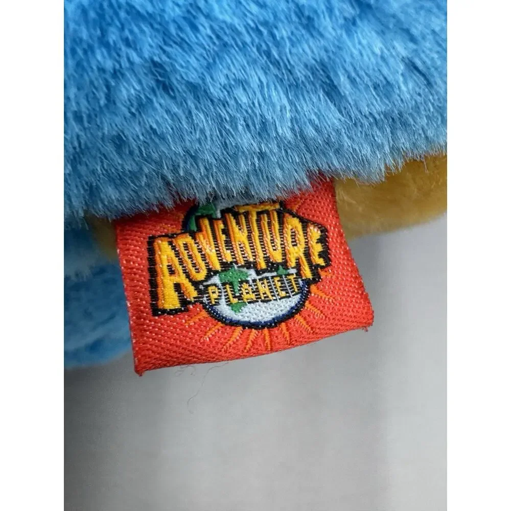 Adventure Planet Blue Dinosaur Stegosaurus Plush 9” Stuffed Prehistoric Animal